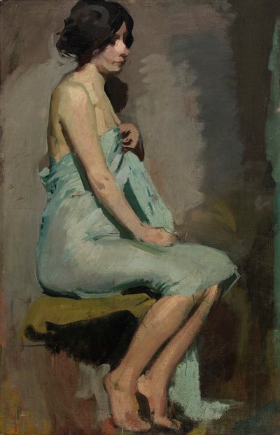 Studie af en siddende kvinde af Alice Pike Barney