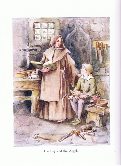 The Boy and the Angel, illustration fra 