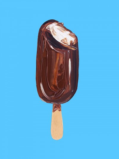 Is med chokoladestykker af Alice Straker