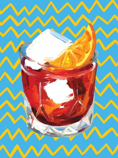 Negroni Blue af Alice Straker