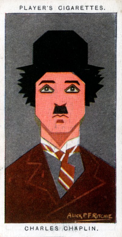 Charlie Chaplin, britisk filmskuespiller og instruktør, 1926 af Alick P. F. Ritchie