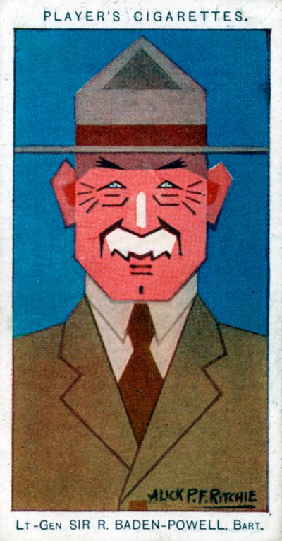 Robert Baden-Powell, 1. baron Baden-Powell, 1926. af Alick P. F. Ritchie