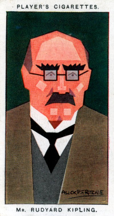Rudyard Kipling, britisk forfatter og digter, 1926. af Alick P. F. Ritchie