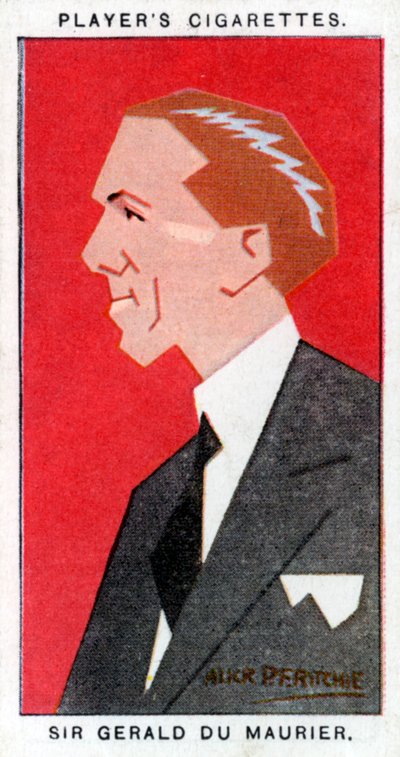 Sir Gerald du Maurier, britisk skuespillermanager, 1926. af Alick P. F. Ritchie