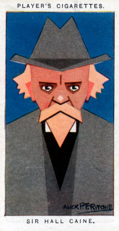 Sir Hall Caine, britisk forfatter, 1926 af Alick P. F. Ritchie