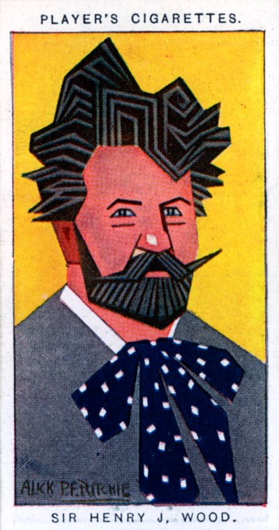 Sir Henry Joseph Wood, britisk dirigent, 1926. af Alick P. F. Ritchie