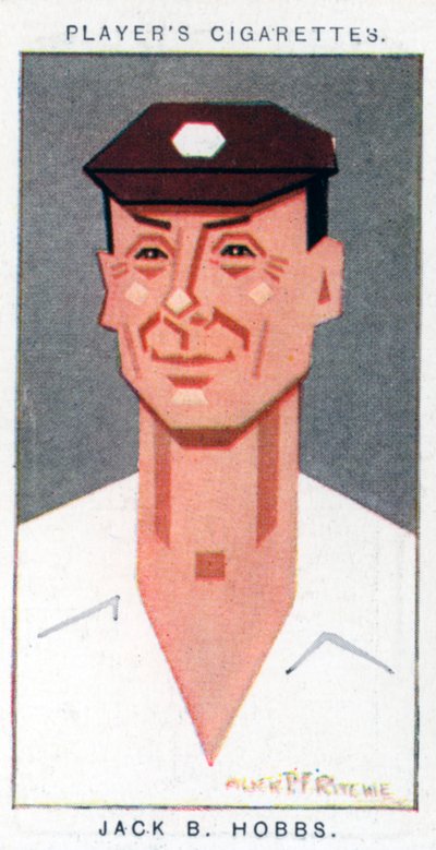 Sir Jack Hobbs, britisk cricketspiller, 1926 af Alick P. F. Ritchie