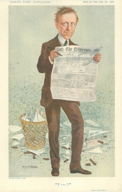 James Louis Garvin af Alick P. F. Ritchie