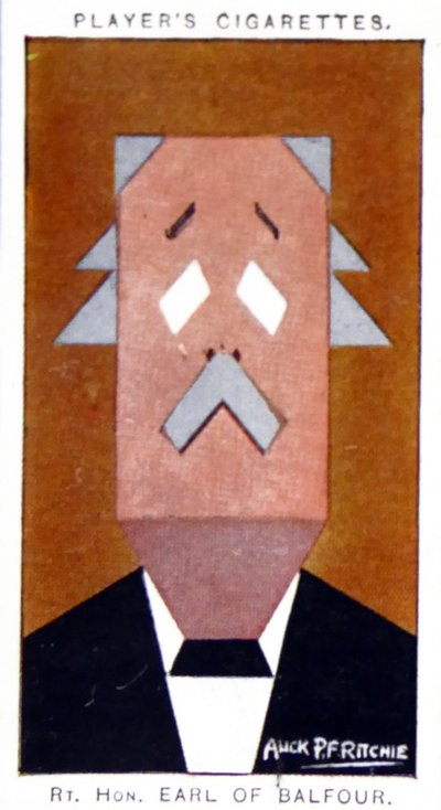 Arthur James Balfour af Alick Penrose Forbes Ritchie