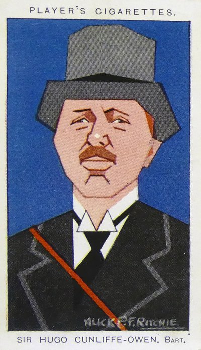 Sir Hugo Cunliffe-Owen af Alick Penrose Forbes Ritchie