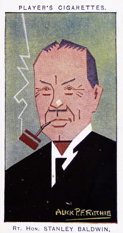 Stanley Baldwin af Alick Penrose Forbes Ritchie