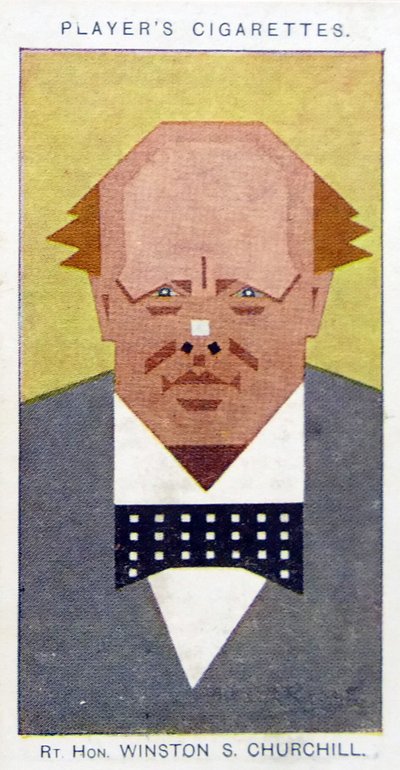 Winston Churchill af Alick Penrose Forbes Ritchie