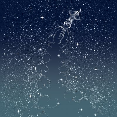 Den himmelske blækspruttes flyvning af Alirıza ÇAKIR