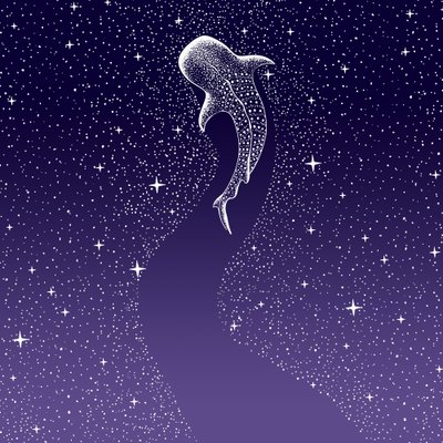 Star Eater – mørkeblå til lilla farveovergang af Alirıza ÇAKIR