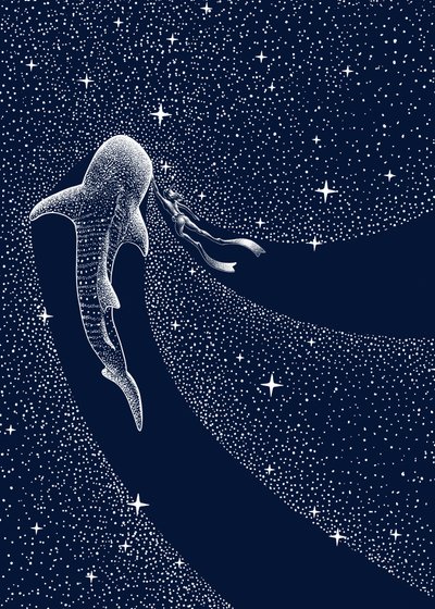 Hvalhajens kosmiske rejse af Alirıza ÇAKIR