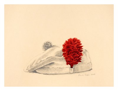 A Black Watch Red hackle, 2004 af Alison Cooper