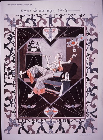 Art deco-interiør af Alistair K. MacDonald