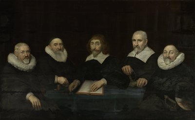 Regenterne af Rettelseshuset i Middelburg, 1643 af Allaert van Loeninga