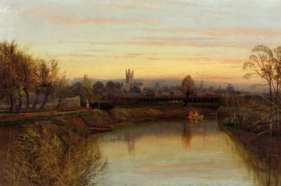 Gloucester fra Severnside Farm, ca. 1910 af Allam