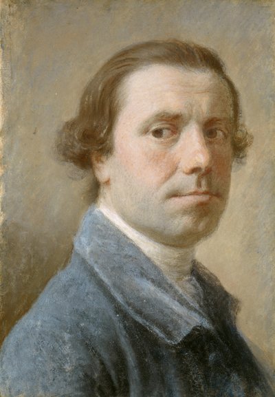 Allan Ramsay, 1713 - 1784. Kunstner (selvportræt) af Allan Ramsay