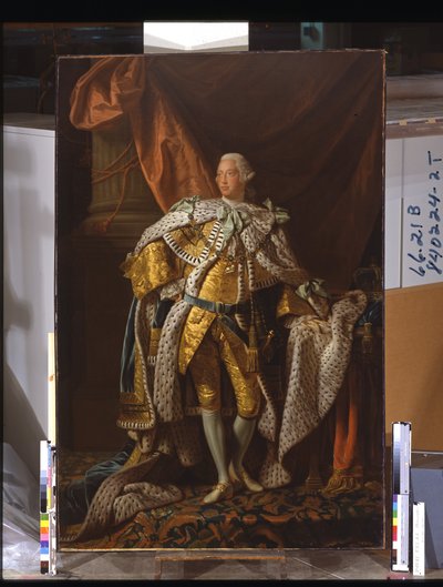 Kong George III (olie på lærred) af Allan Ramsay