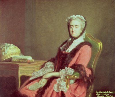Lady Holland, 1766 af Allan Ramsay