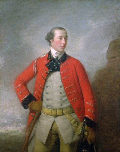 Portræt af kaptajn Sir William-Peer Williams, ca. 1759 af Allan Ramsay
