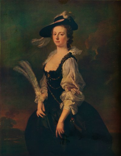 Portræt af Jane Hale, fru Madan, 1746 af Allan Ramsay
