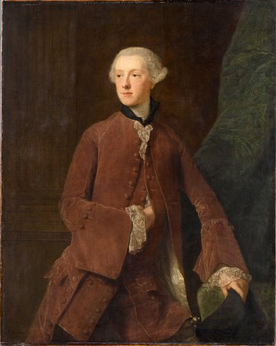 Portræt af William Sutherland, 18. jarl af Sutherland 1735-1766, 2. kvartal af det 18. årh. af Allan Ramsay