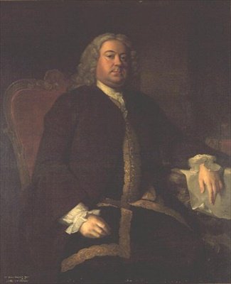Sir James Dalrymple, Bt. M.P. (olie på lærred) af Allan Ramsay