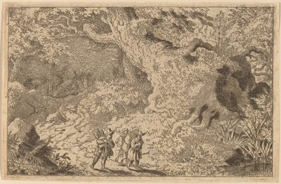 En tyk Skov af Allart van Everdingen
