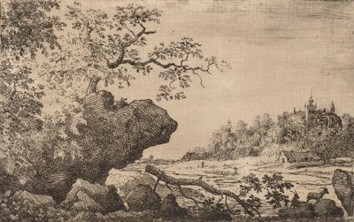 Gren i vandet, sandsynligvis ca. 16451656. af Allart van Everdingen