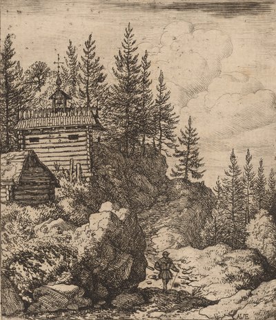 Kapel, sandsynligvis ca. 16451656. af Allart van Everdingen