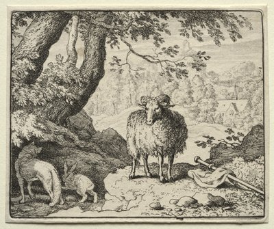 Reynard the Fox: Reynard vender hjem af Allart van Everdingen