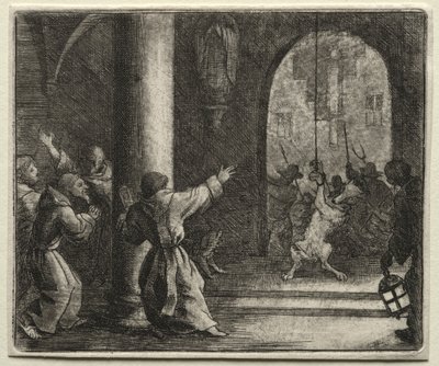 Reynard the Fox: Reynard Tricks the Wolf. af Allart van Everdingen
