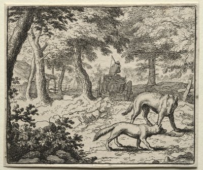 Reynard the Fox: The Badgers Defense of Reynard. af Allart van Everdingen