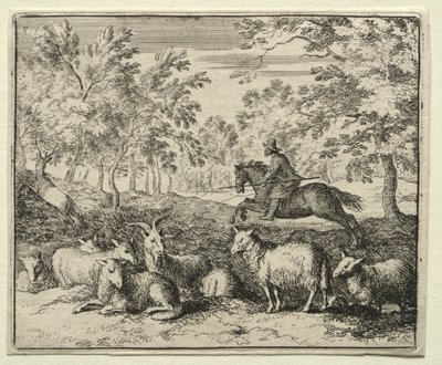 Reynard the Fox: The Chase of the Stag. af Allart van Everdingen
