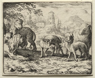 Reynard the Fox: The Condemnation of Reynard af Allart van Everdingen