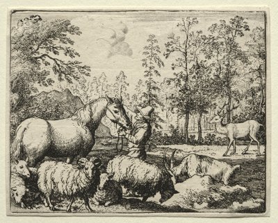 Reynard the Fox: Den jaloux hest. af Allart van Everdingen