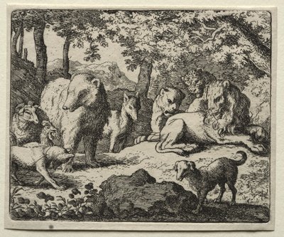 Reynard the Fox: Suspensionen af dommen af Allart van Everdingen