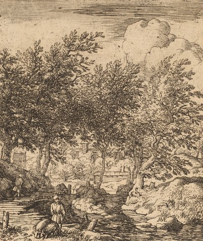 Svinehyrde, sandsynligvis ca. 16451656. af Allart van Everdingen