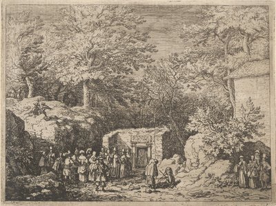 Det fjerde forår, 1600-tallet. af Allart van Everdingen
