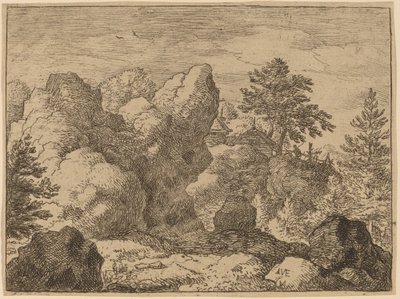 Den spidse klippe af Allart van Everdingen