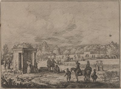 Kilden ved Watroz, ca. 1650 (radering) af Allart van Everdingen