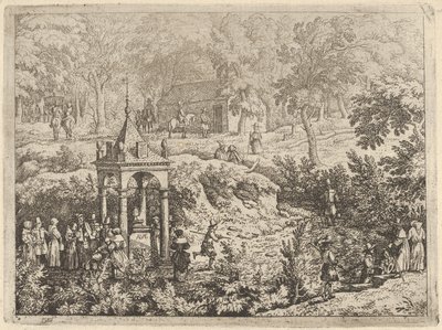 Det tredje forår, 1600-tallet. af Allart van Everdingen
