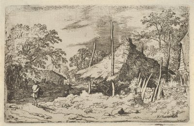 Hjulet under Haybarnet, 1600-tallet. af Allart van Everdingen