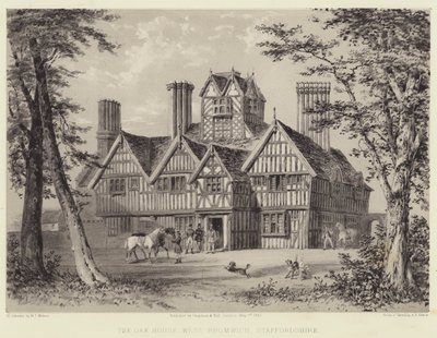 The Oak House, West Bromwich, Staffordshire af Allen Edward Everitt