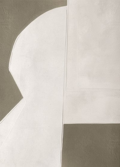 Buede abstrakte former af Alma