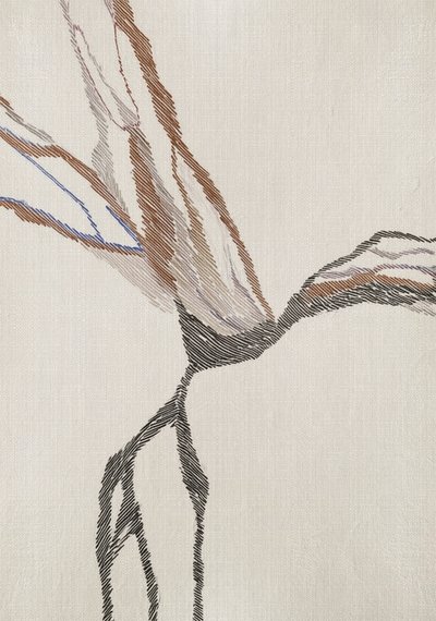 Flydende abstrakte linjer af Alma