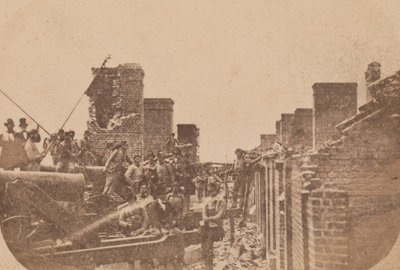 Evakueringen af Fort Sumter, april 1861, april 1861. af Alma A. Pelot.